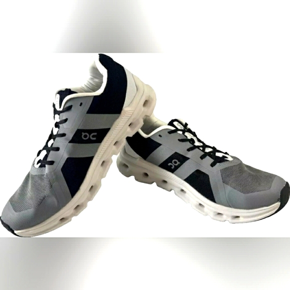 On Cloudrunner Eclipse/Black Waterproof Running Sneakers Men 8.5 Women 10 shoes - Picture 1 of 7